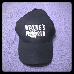 “Wayne’s world” adjustable cap